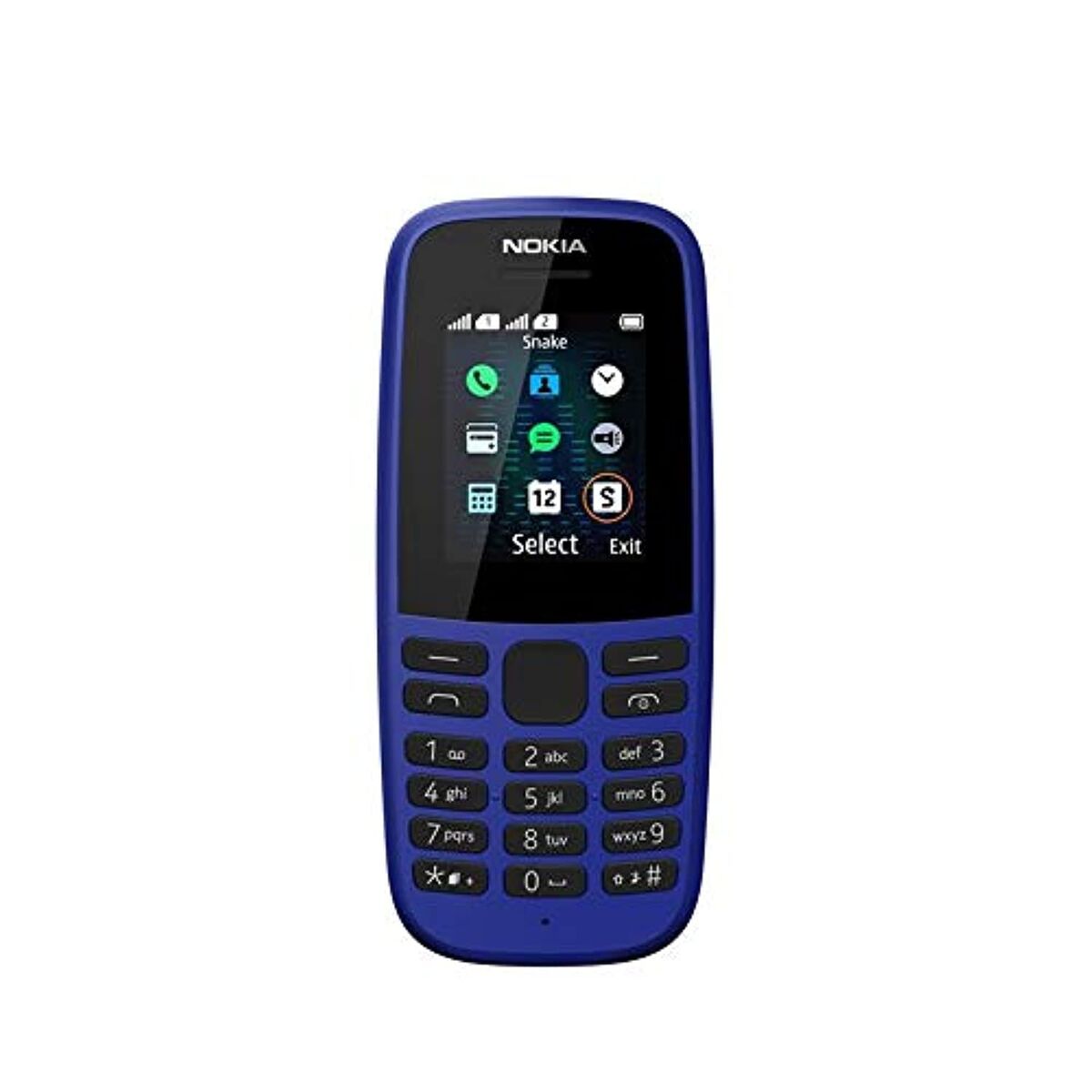 Bild von Mobile phone Nokia 105 Blue (Refurbished B)