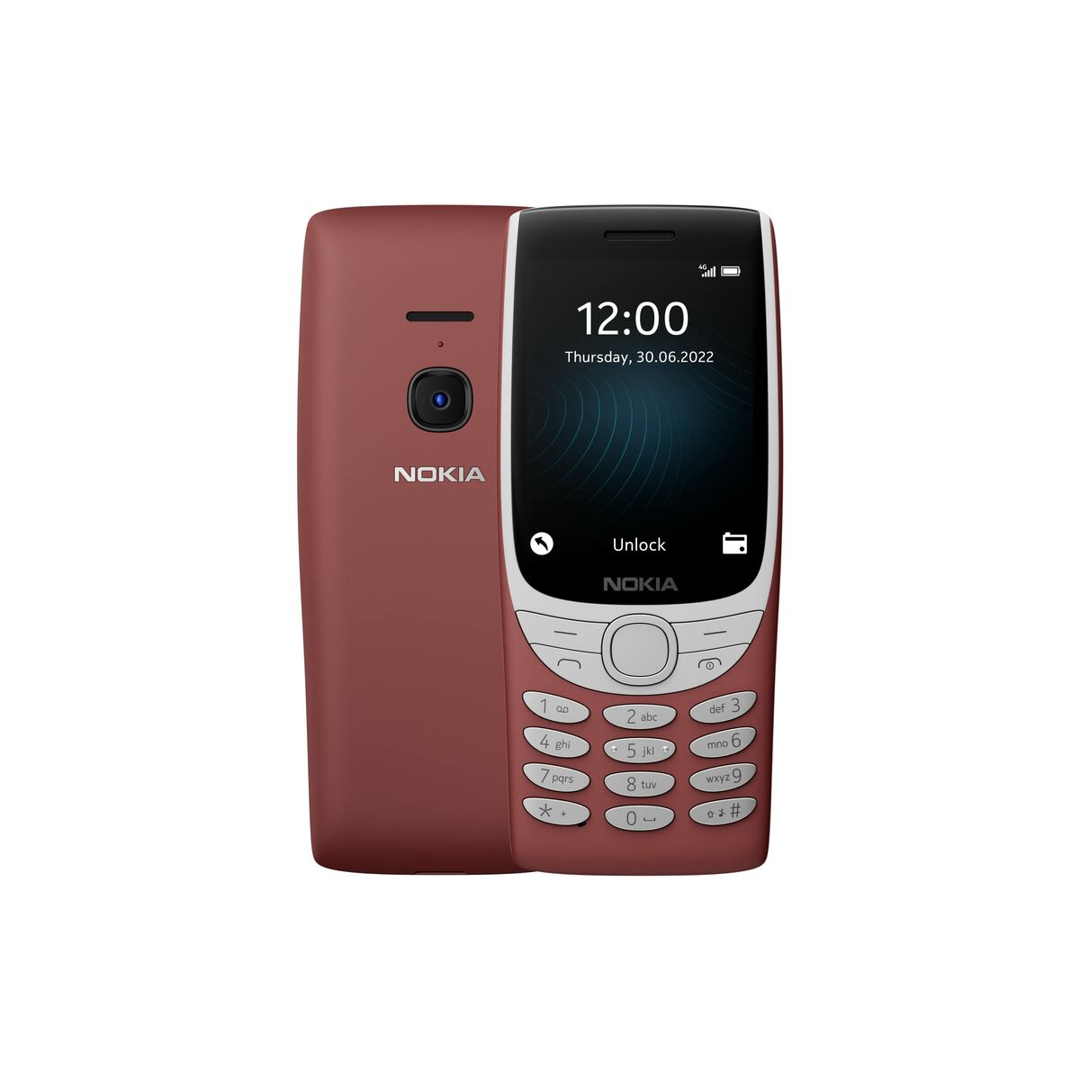 Téléphone Portable Nokia 8210 Rouge 2,8