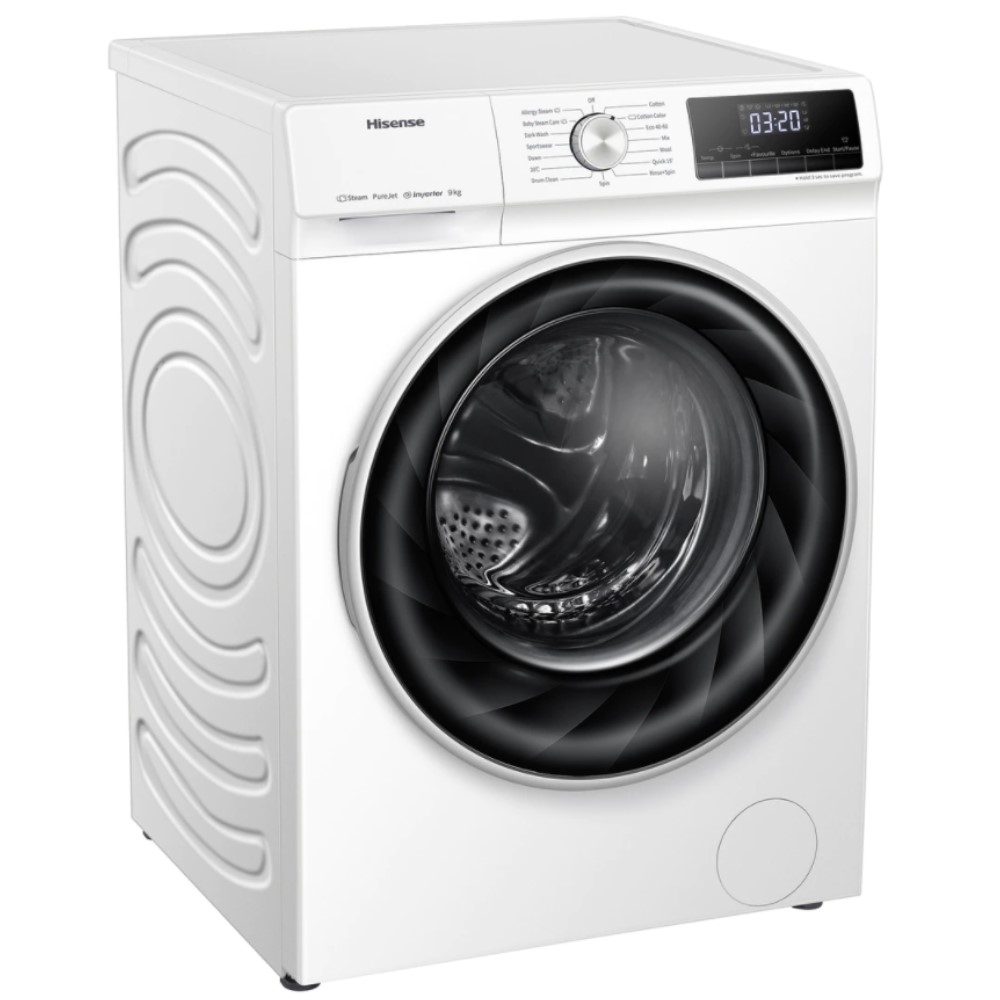 Washing machine Hisense WFQY901429VJM White 9 kg 1400 rpm