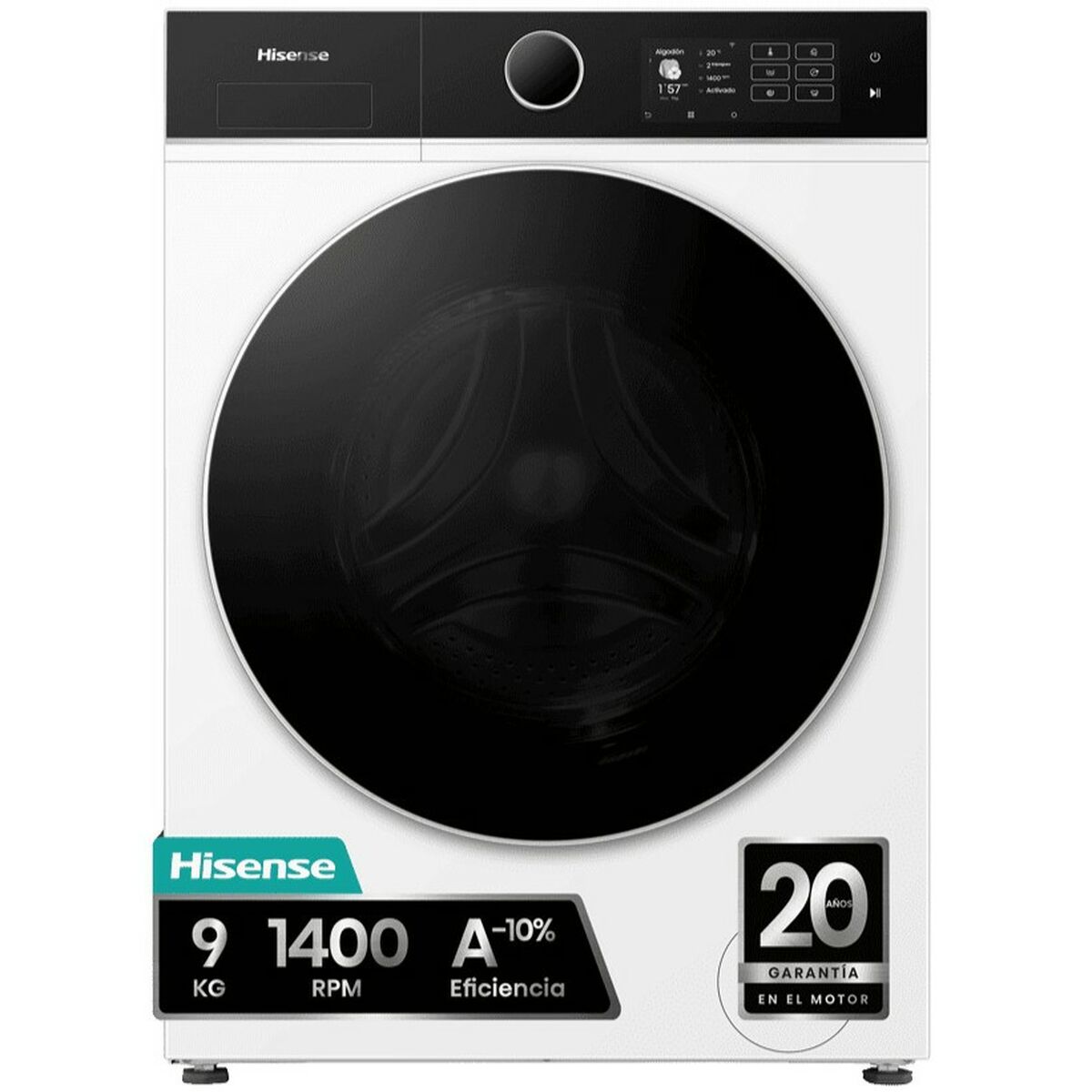 Wasmachine Hisense WF5I9043BWFS 9 kg