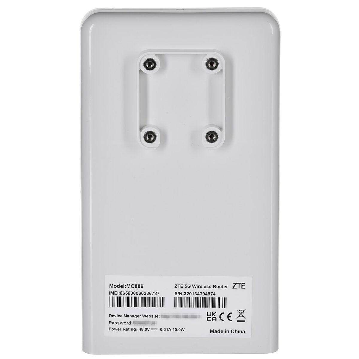 Afbeeldingen van Router ZTE MC889+T3000