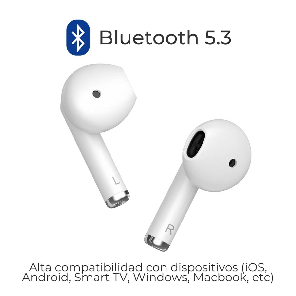 Wireless Headphones ZTE BUDS 2 White