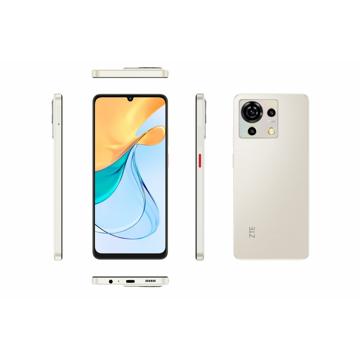 Afbeeldingen van Smartphone ZTE Blade V50 Vita 6,6" 256 GB Black Golden