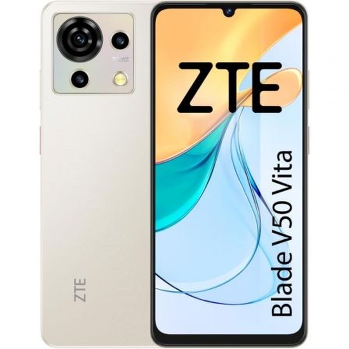 ZTE Blade V50 Vita Smartphone med Octa Core, 4 GB RAM, 256 GB Lager, 6,6-tommer Skærm