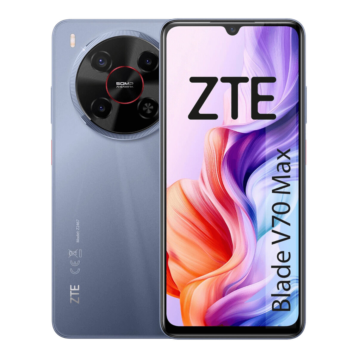 Afbeeldingen van Smartphone ZTE Blade V70 Max 6,9" Octa Core 4 GB RAM 256 GB Grey