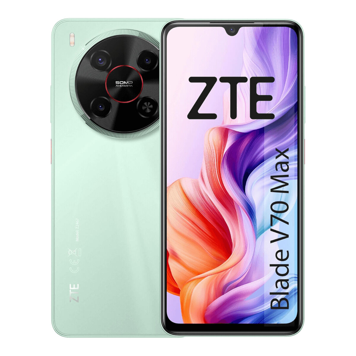 Afbeeldingen van Smartphone ZTE Blade V70 Max 6,9" Octa Core 4 GB RAM 256 GB Green
