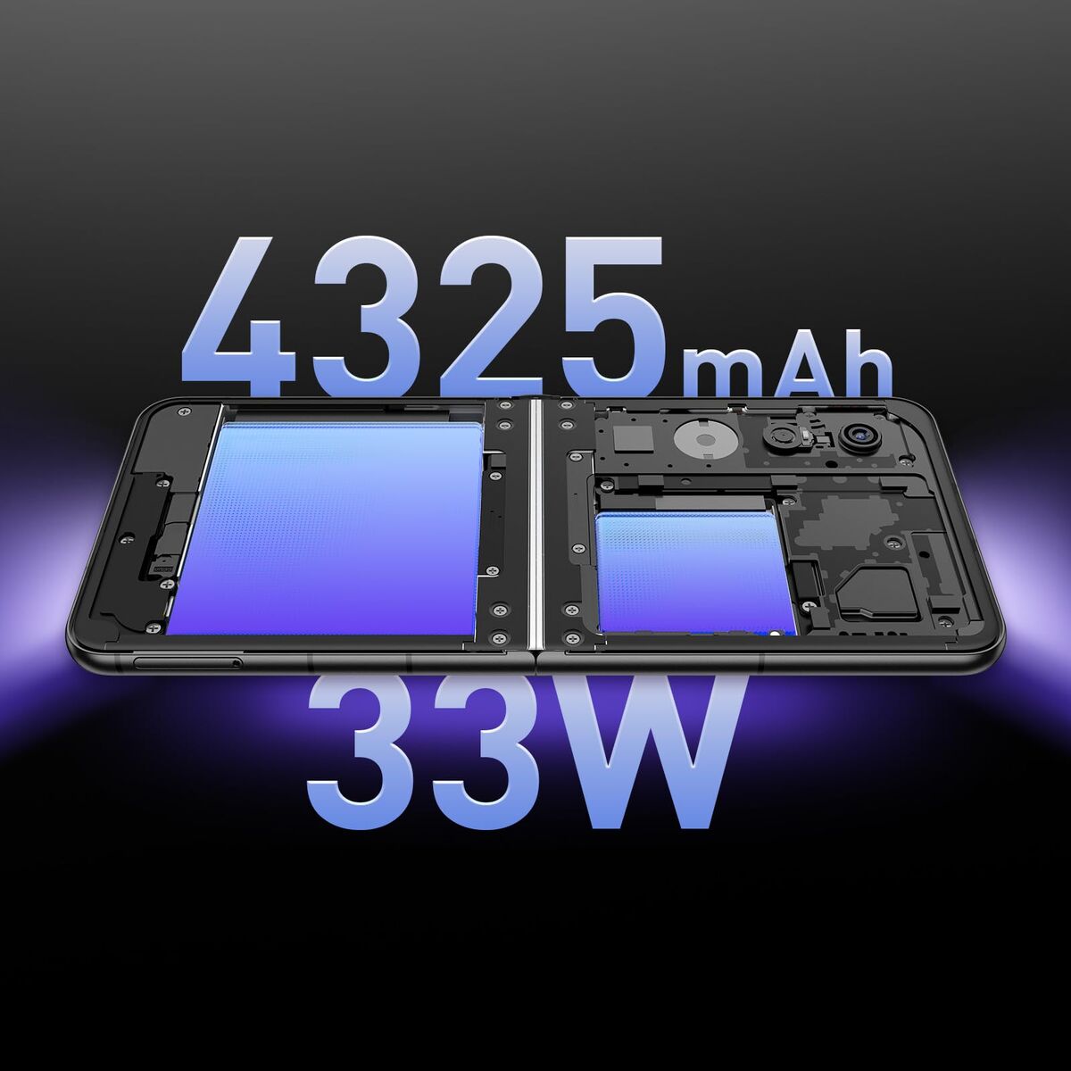 Smartphone Nubia Nubia Flip 6,9" Octa Core Mediatek Dimensity 7300 8 GB RAM 256 GB Black