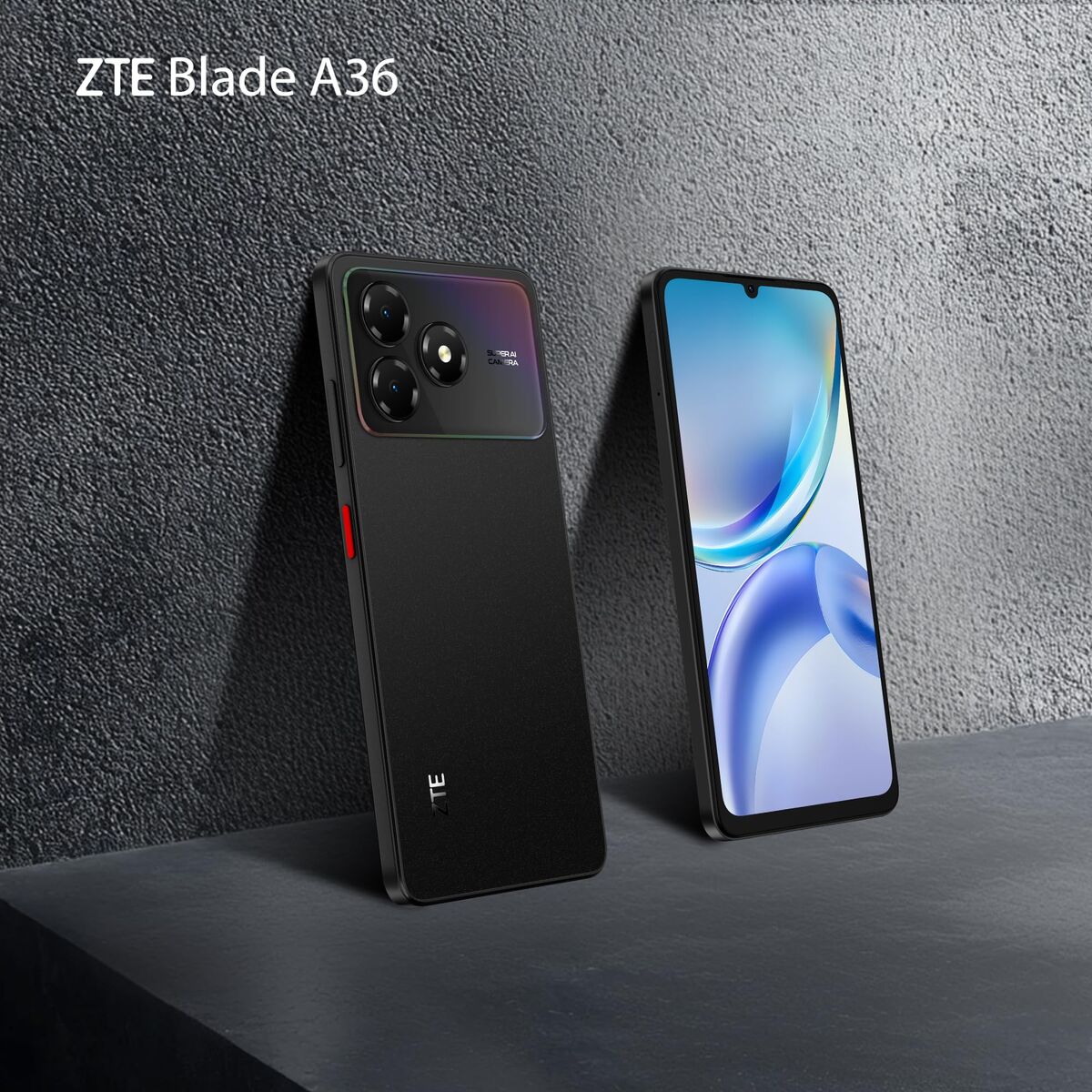 Smartphone ZTE BLADE A36 6,75" 64 GB Black