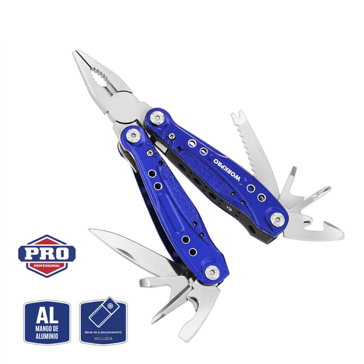Image secondaire de Multi-outils Workpro 15 in 1 Bleu