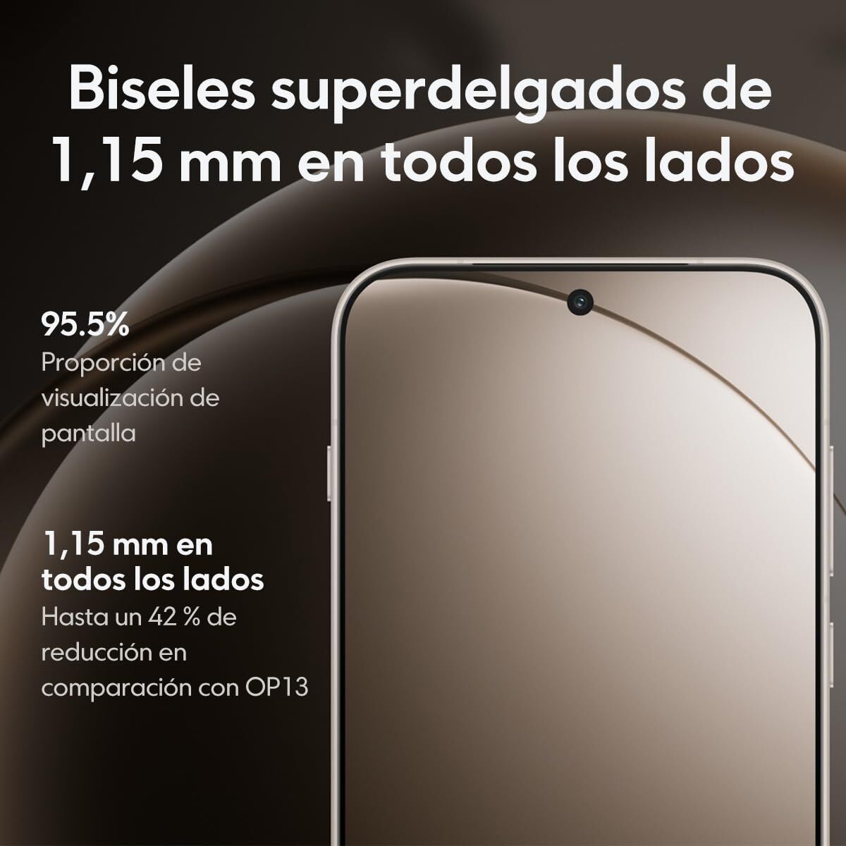 Smartphone OnePlus 15 5G 6,78" Octa Core Qualcomm Snapdragon 8 Gen 5 16 GB RAM 512 GB Black