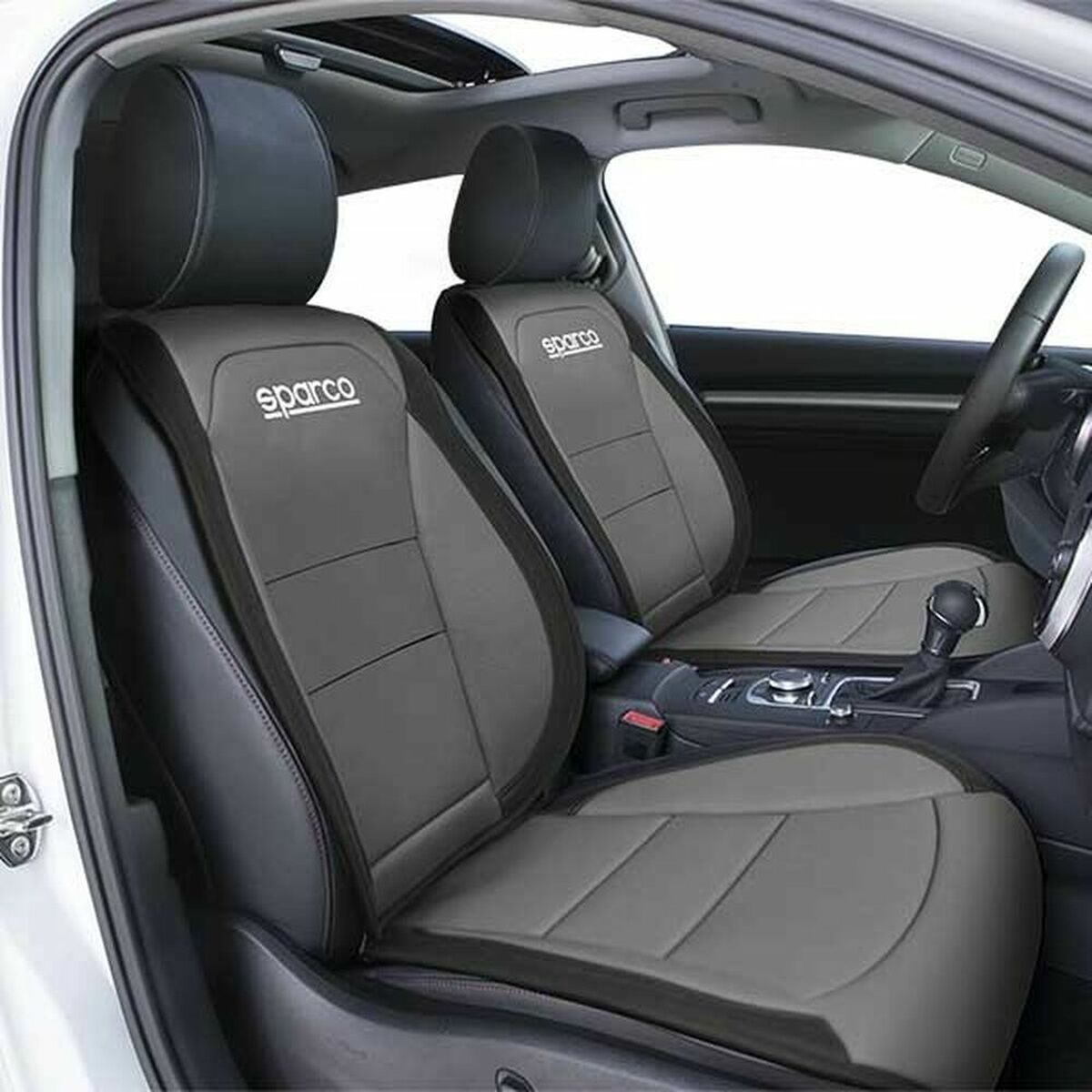 Seat cover Sparco SPCS424GR Grey Seat cover Sparco SPCS424GR Grey