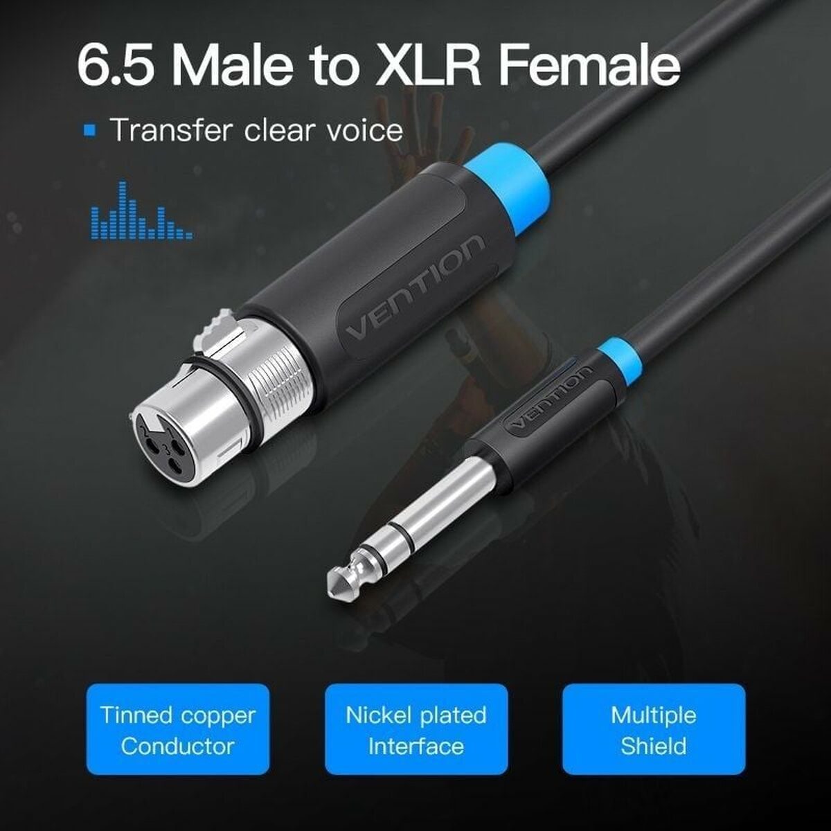 Image secondaire de Câble XLR Vention BBEBH