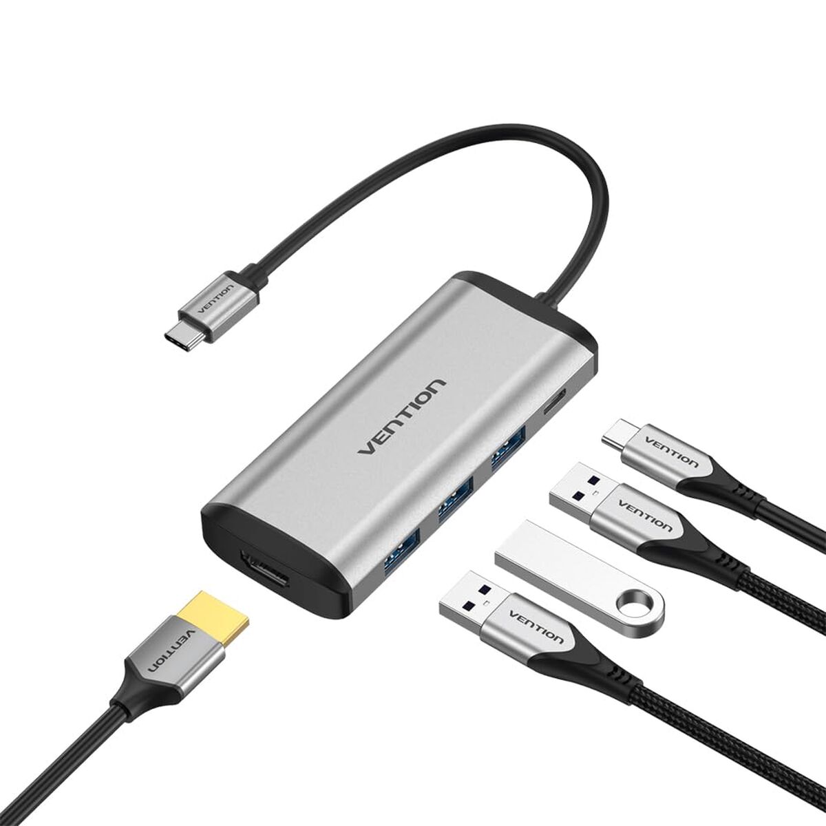 Picture of USB Hub Vention CNBHB Grey