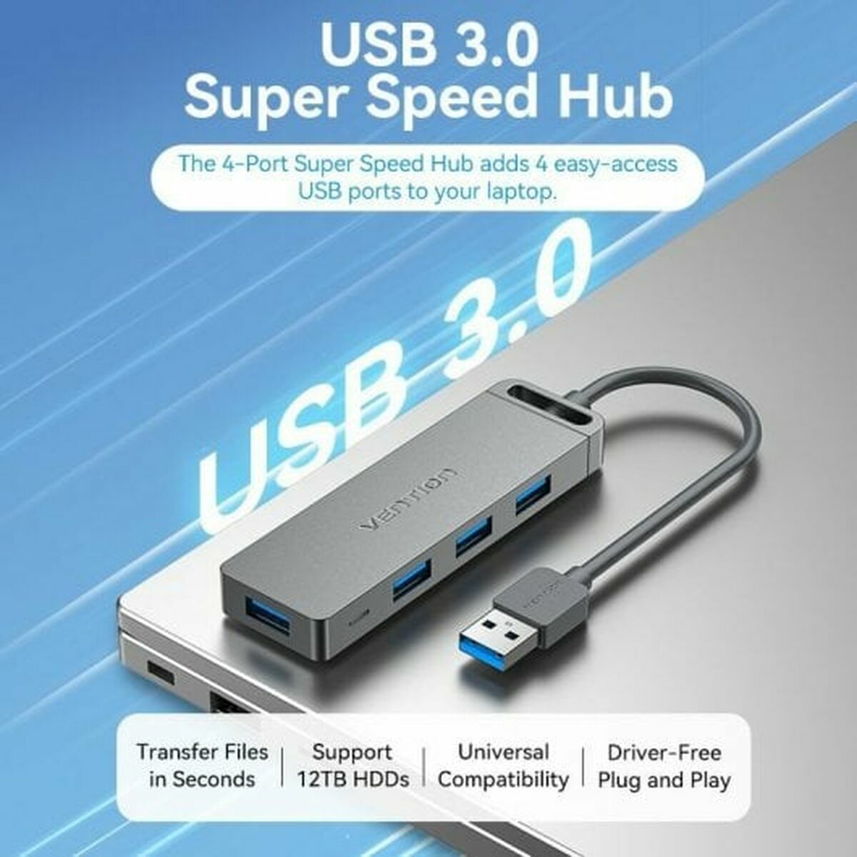 Picture of USB Hub Vention CHLBB Black