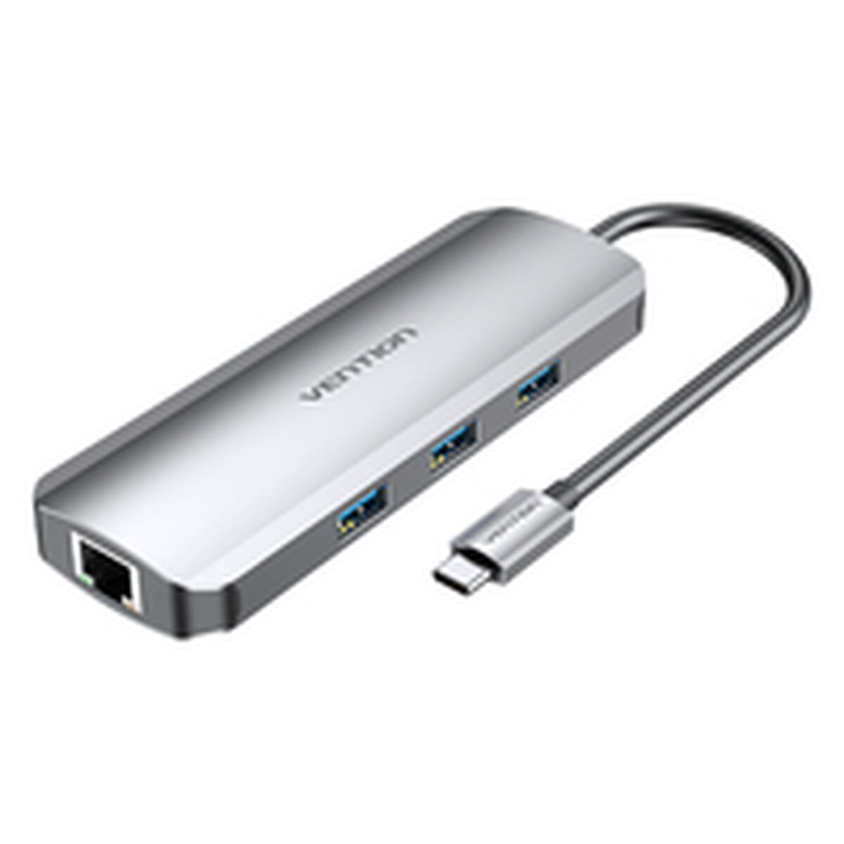 Obrazek USB-C Hub Vention TOLHB Silver 100 W