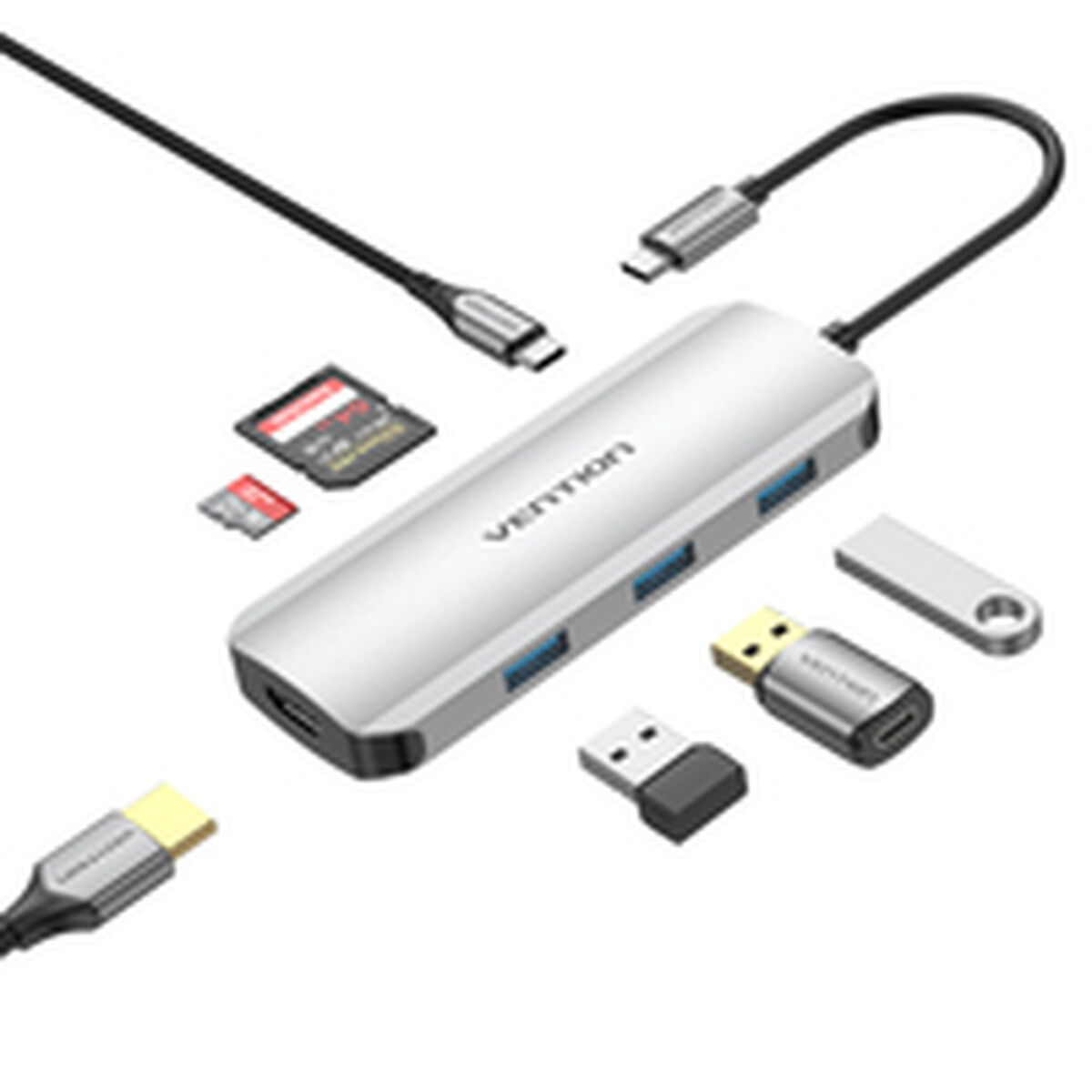 Picture of USB Hub Vention TOJHB 7-in-1