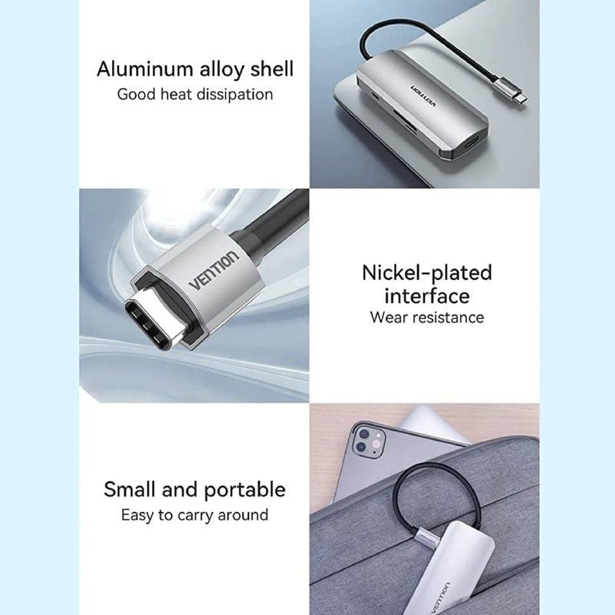 USB Hub Vention TOJHB 7-in-1