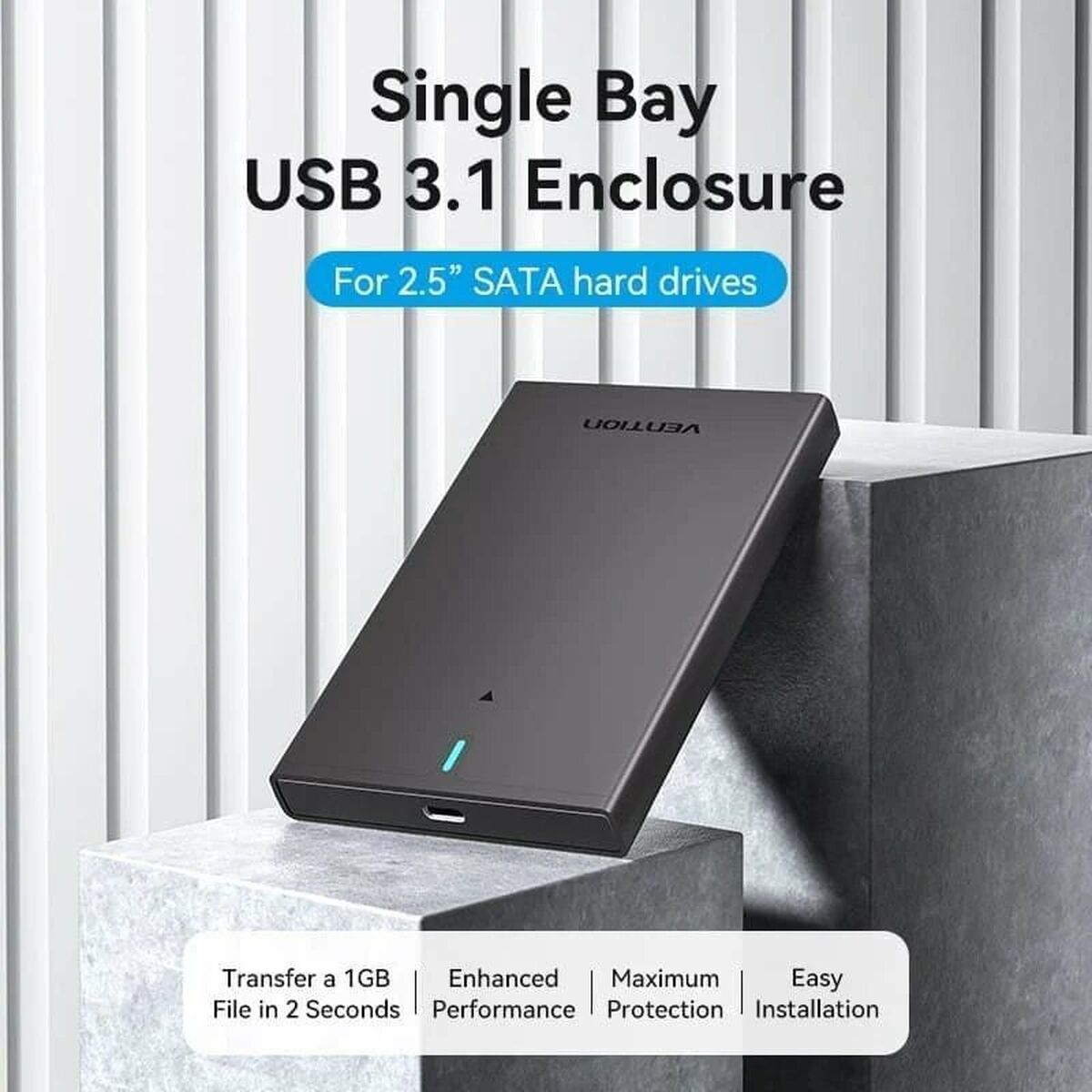 Afbeeldingen van External Hard Drive Vention KPBB0 Black