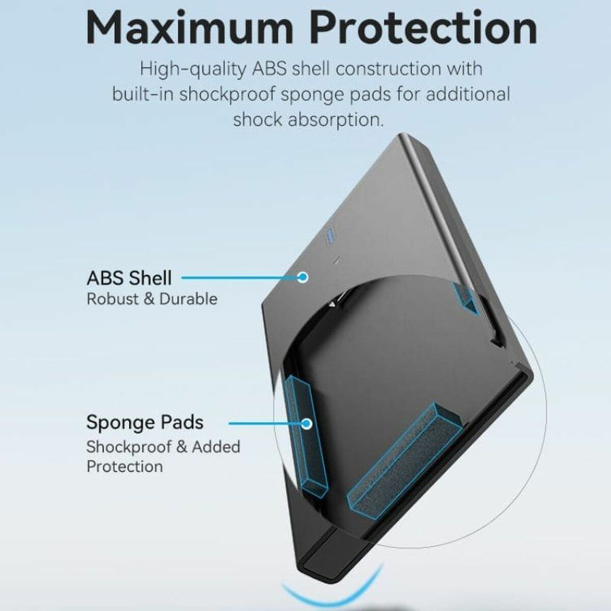 Afbeeldingen van External Hard Drive Vention KPBB0 Black