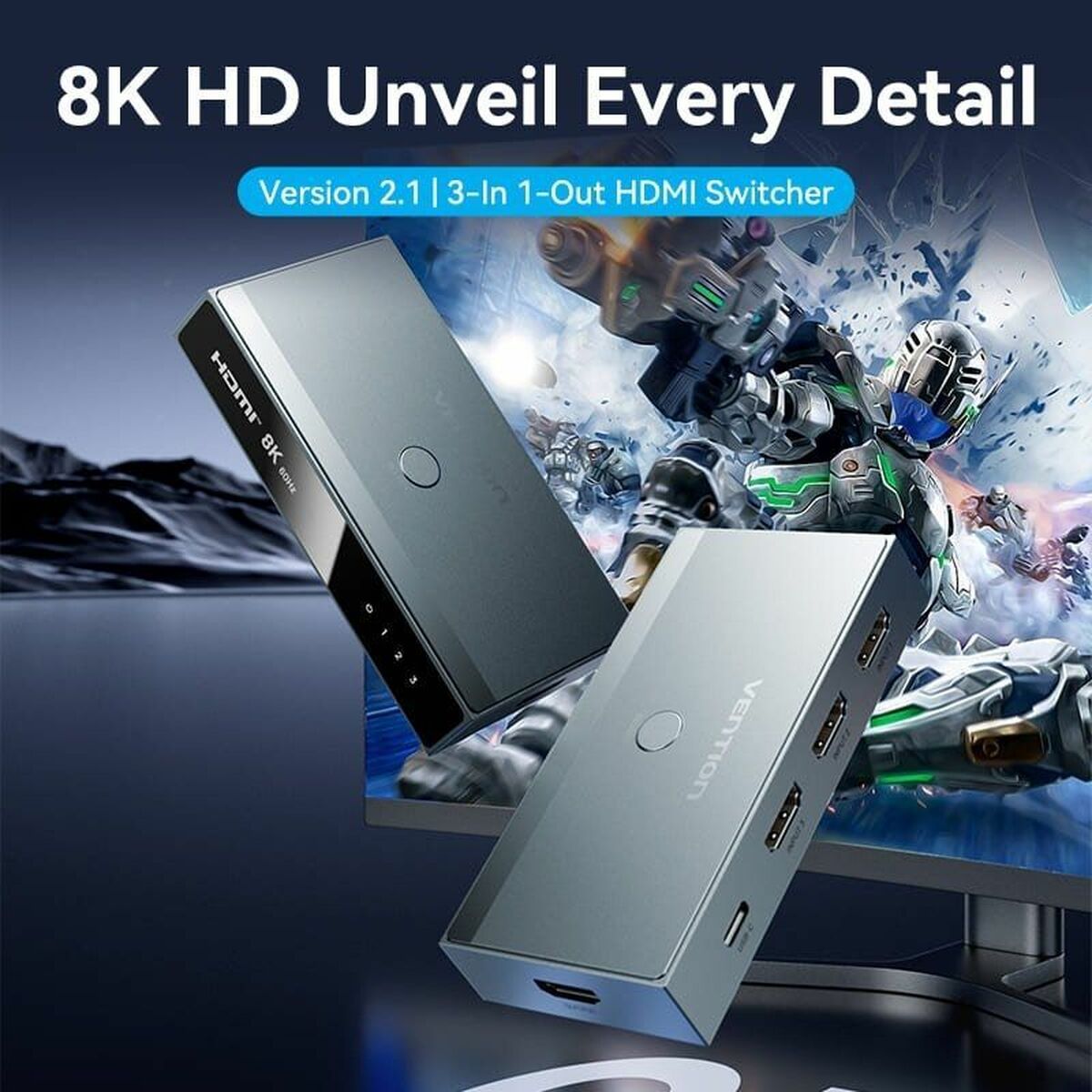 Image secondaire de Switch HDMI Vention AKRH0