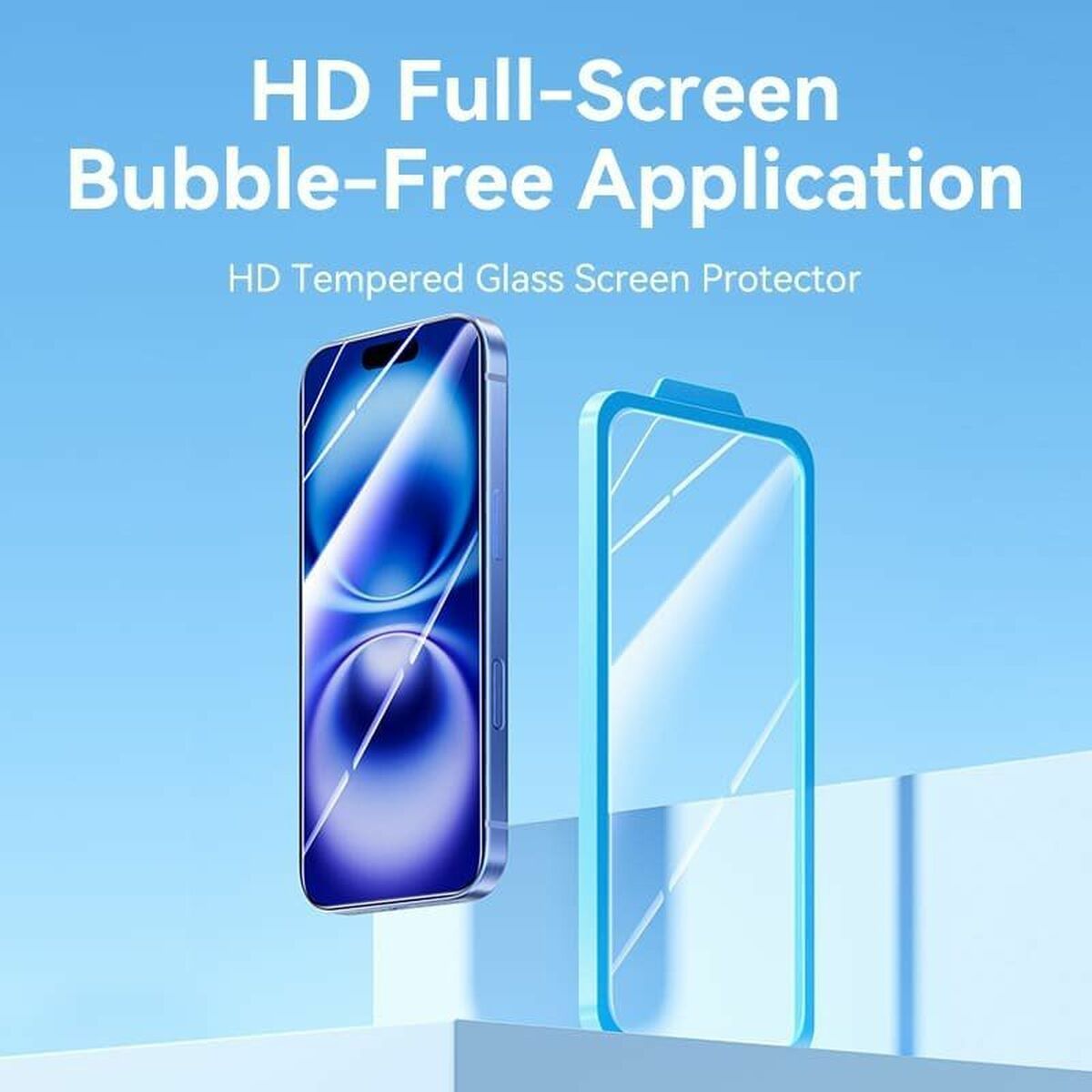 Afbeeldingen van Tempered Glass Mobile Screen Protector Vention KUNTCD-40 IPHONE 16 PRO MAX