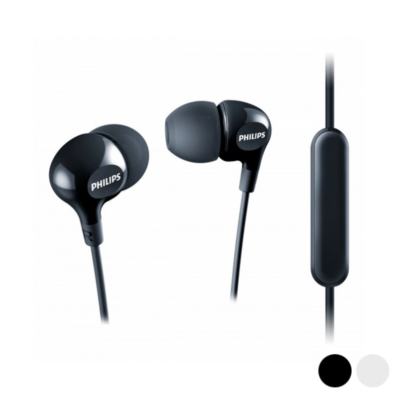 In-ear-kuulokkeet Philips SHE3555BK/00 20 mW (3.5 mm)