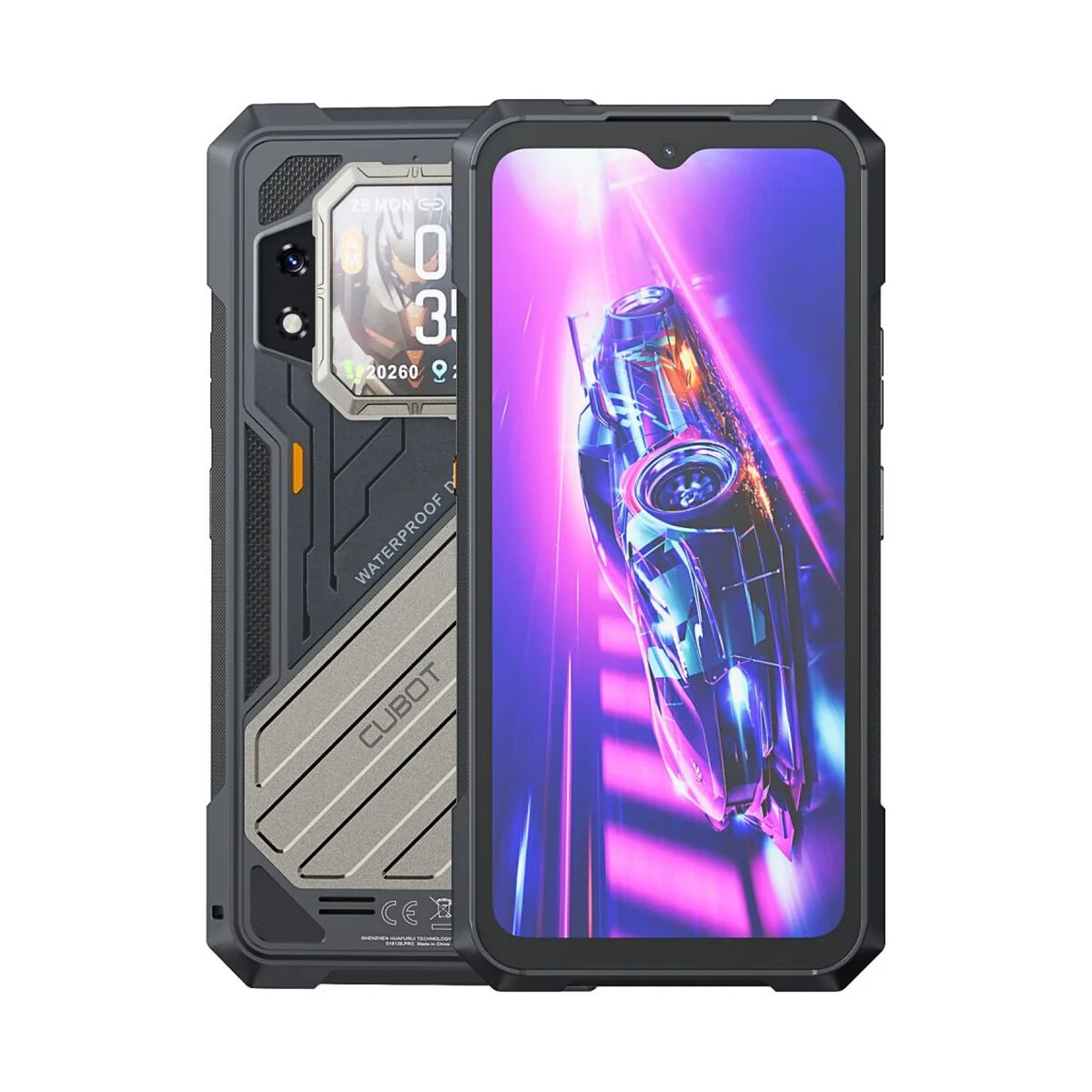Smartphone Cubot KINGKONG X 6,58“ MediaTek Dimensity 8300-Ultra 16 GB RAM 256 GB Black
