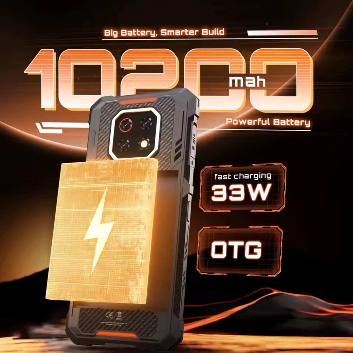 Picture of Smartphone Cubot CUBKKES3BLK 6 GB RAM 256 GB 6,75"