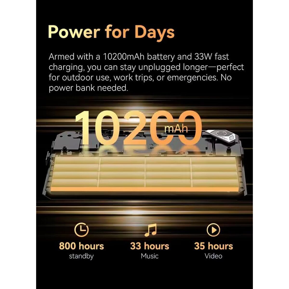 Bild von Tablet Cubot KING KONG MINI 6 GB RAM 128 GB 8,7" Black