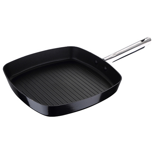 Barbecue Pixel Black Stainless steel Toughened aluminium (28 x 28 x 4,5 cm)