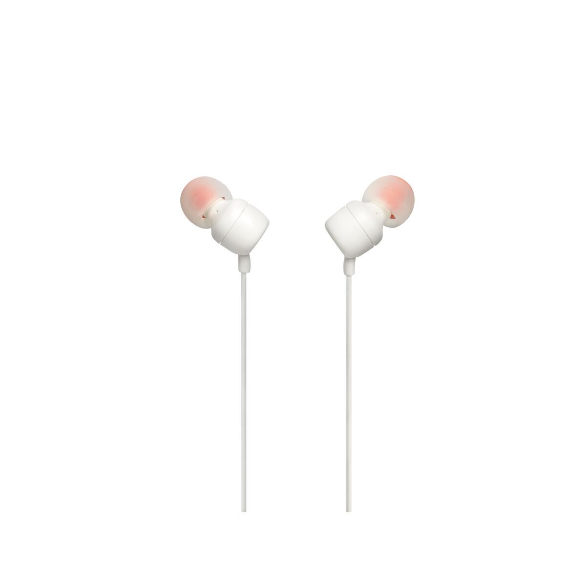 Headphones with Microphone JBL T110 White
