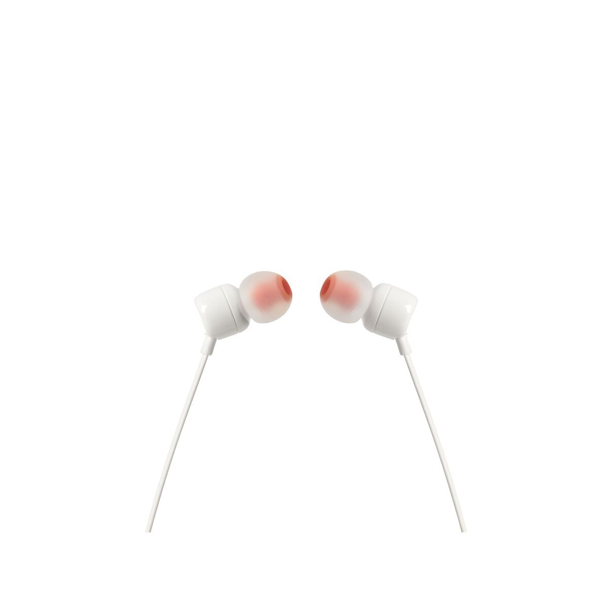 Headphones with Microphone JBL T110 White