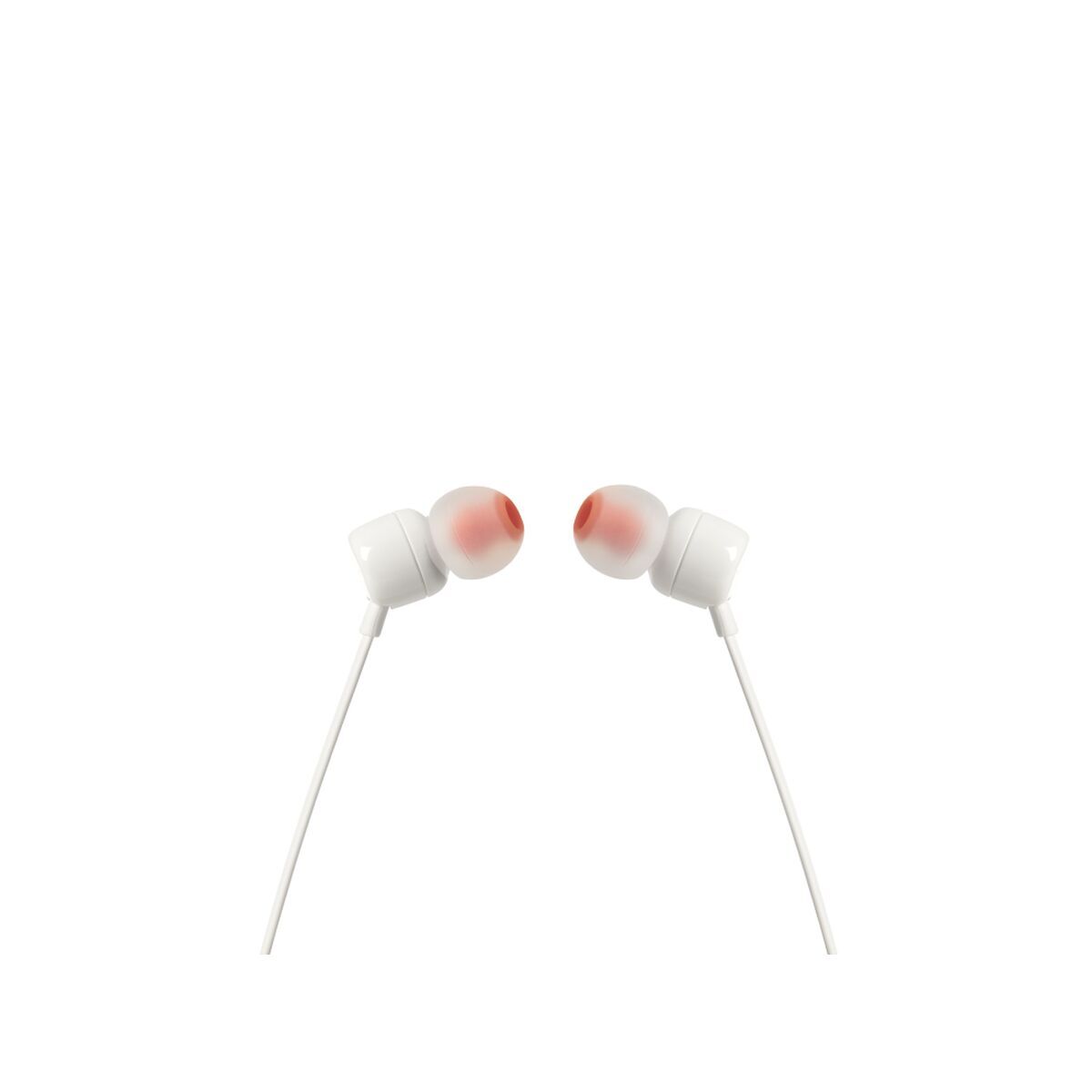 Headphones with Microphone JBL T110 White