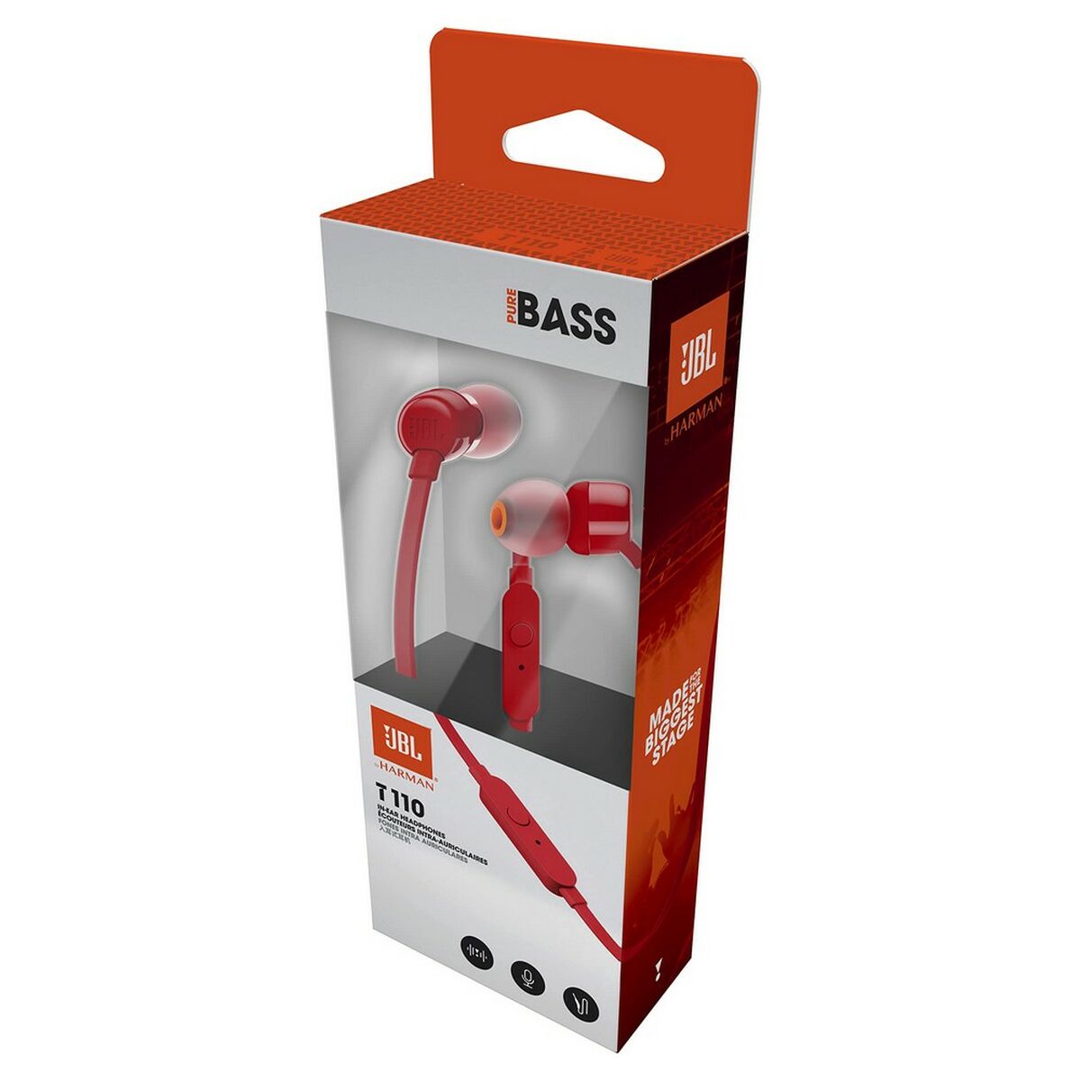 Headphones with Microphone JBL T110
