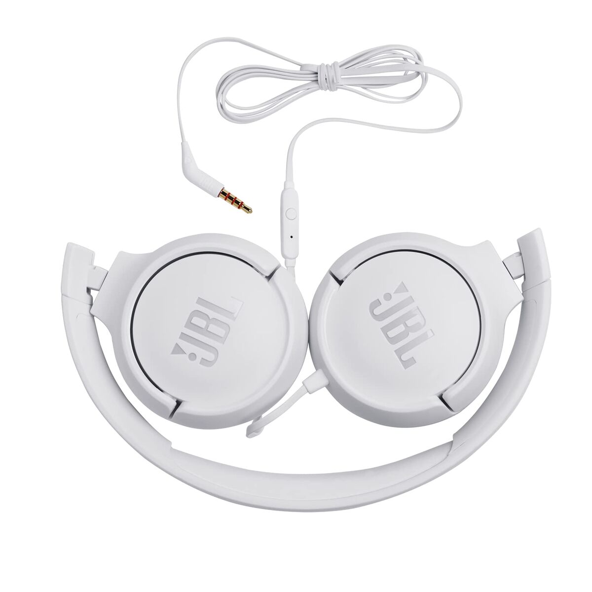 Ausinės su mikrofonu JBL Tune 500 Balta