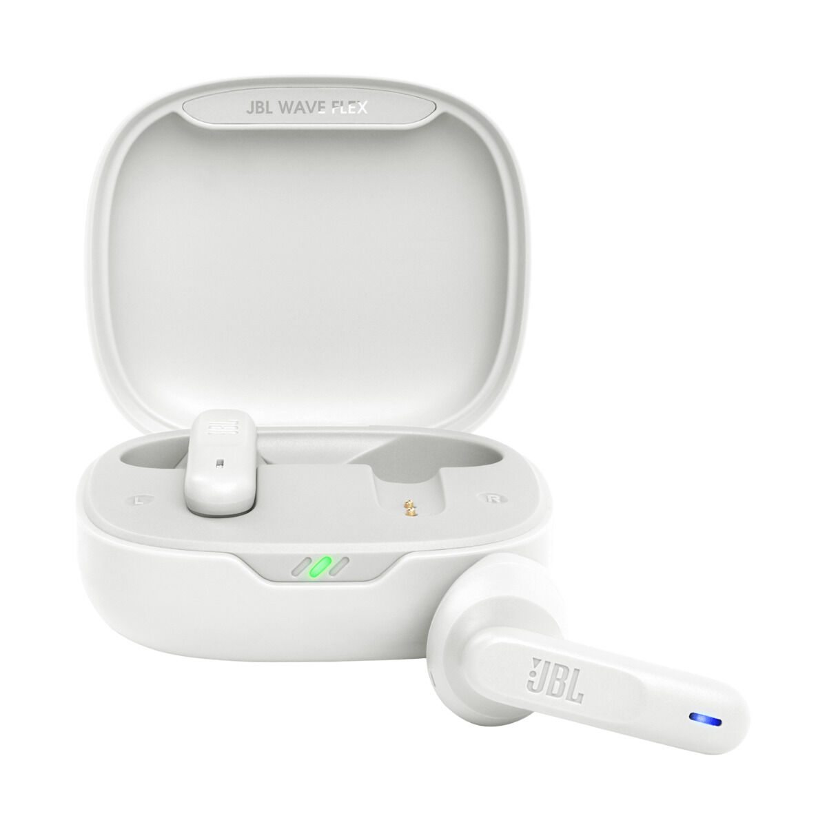 Afbeeldingen van Bluetooth Headset with Microphone JBL JBLWFLEXWHT White