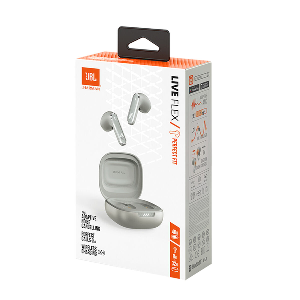 Picture of Headphones JBL JBLLIVEFLEXSVR Silver