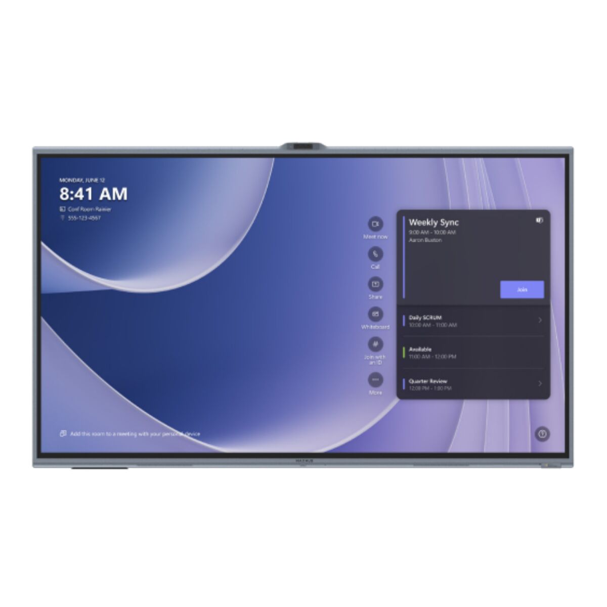 Afbeeldingen van Videowall Monitor Maxhub V865T 86"