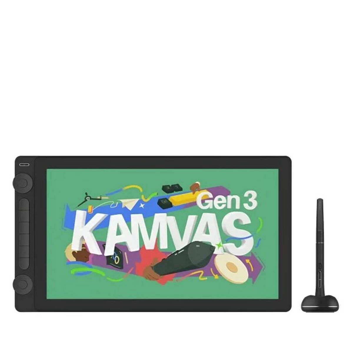 Image secondaire de Tablettes graphiques et stylos Huion Kamvas 16