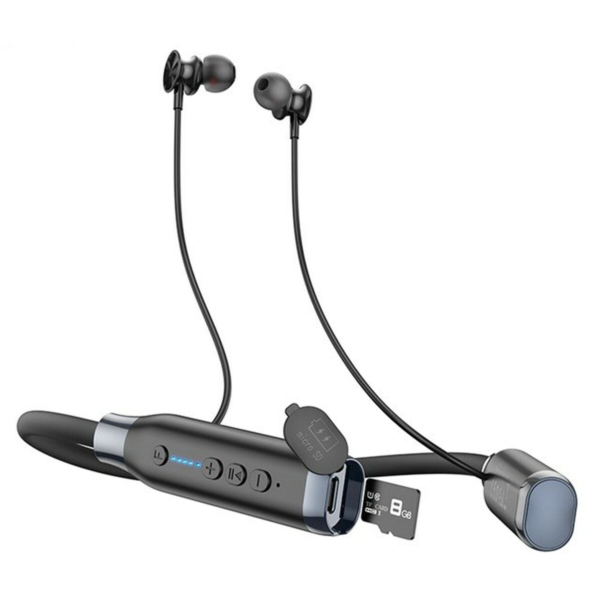 Image secondaire de Casques Bluetooth de Sport Hoco ES62 Pretty Noir
