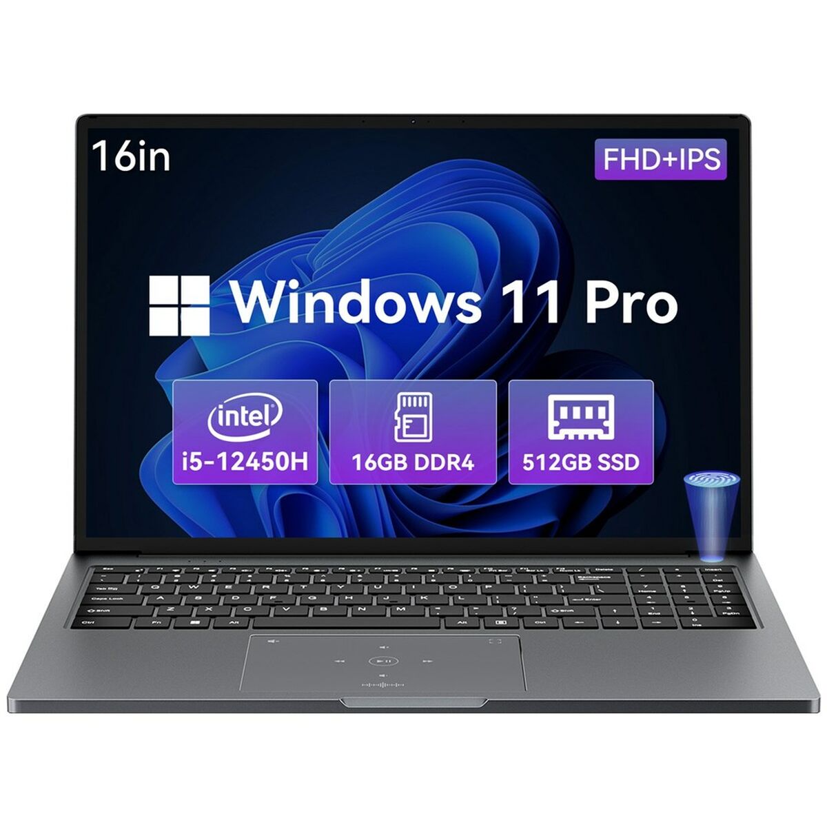 Afbeeldingen van Laptop Blackview AceBook-12K1 16" i5-12450H 16 GB RAM 512 GB SSD