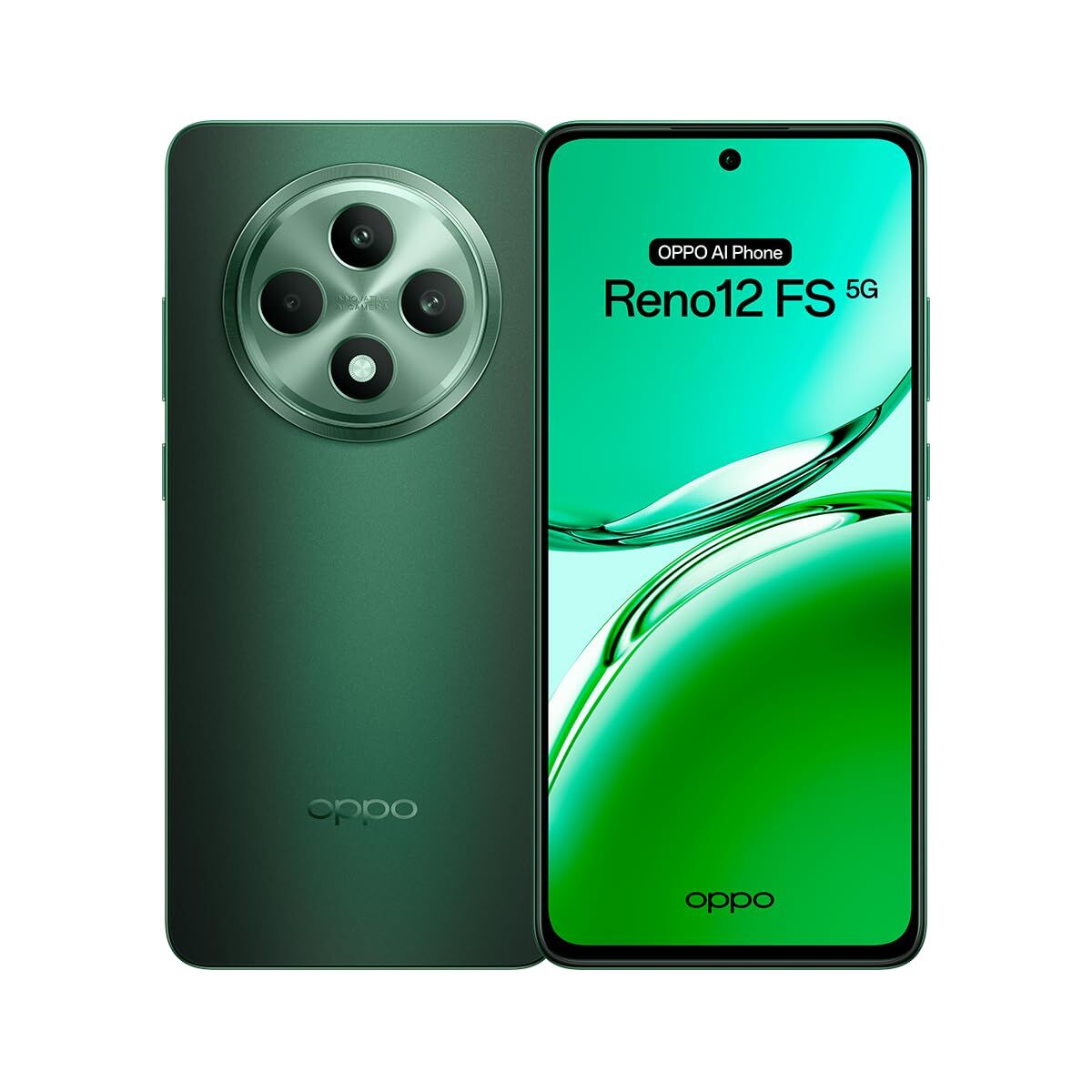 Bild von Smartphone Oppo Reno 12 6,67" 12 GB RAM 512 GB Black Green (Refurbished C)