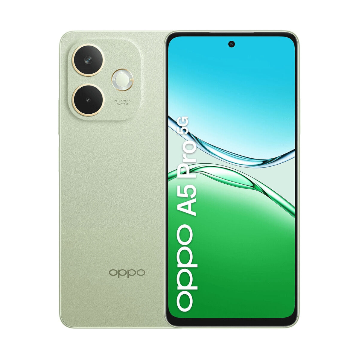 Smartphone Oppo A5 PRO 5G 6,67" Octa Core mediatek dimensity 6300 8 GB RAM 256 GB Green