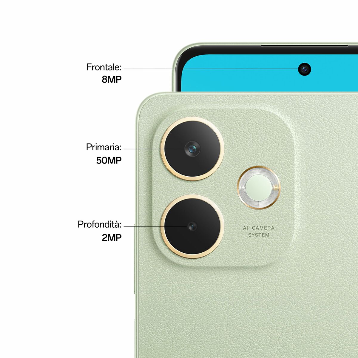 Smartphone Oppo A5 PRO 5G 6,67" Octa Core mediatek dimensity 6300 8 GB RAM 256 GB Green