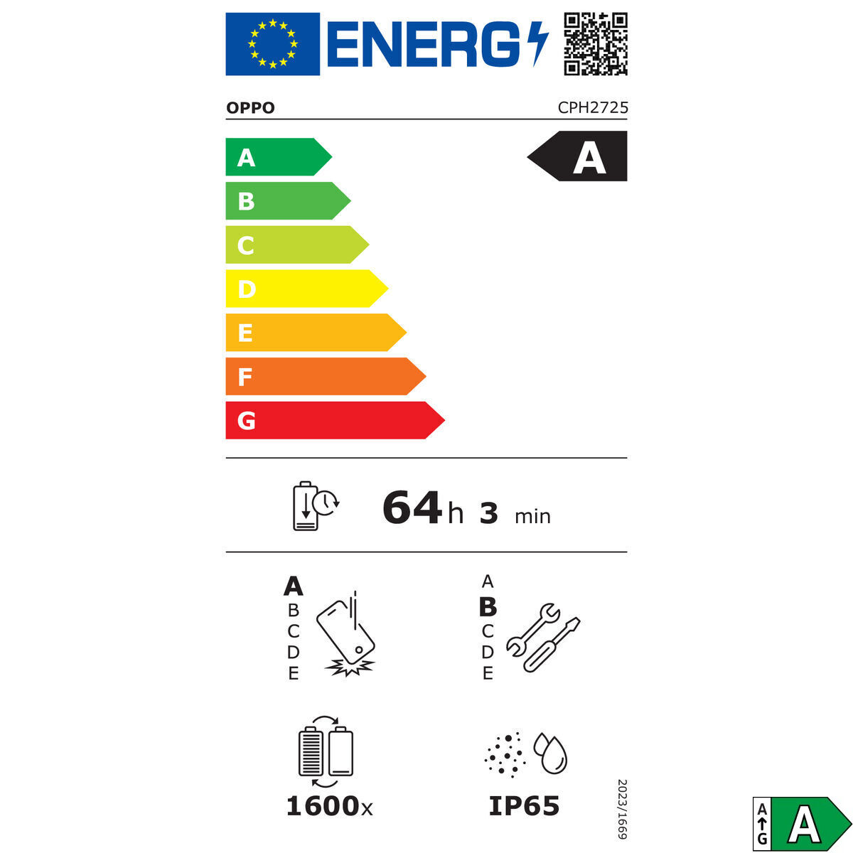 Afbeeldingen van Smartphone Oppo A5X BLUE Octa Core 4 GB RAM 128 GB Blue 6,67"