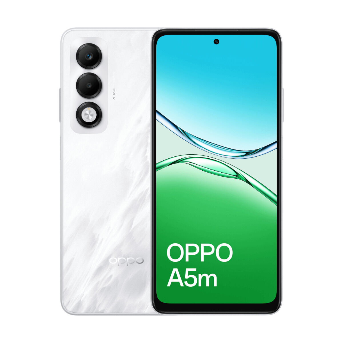 Bild von Smartphone Oppo A5M WHITE 6,67" Octa Core 8 GB RAM 256 GB White