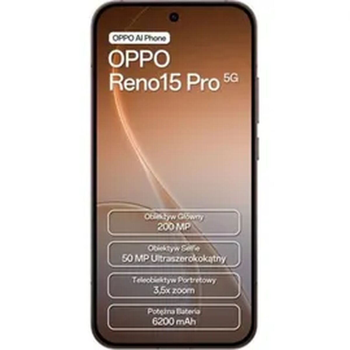 Bild von Smartphone Oppo RENO 15 PRO 6,3" Mediatek Dimensity 8450 12 GB RAM 512 GB Black