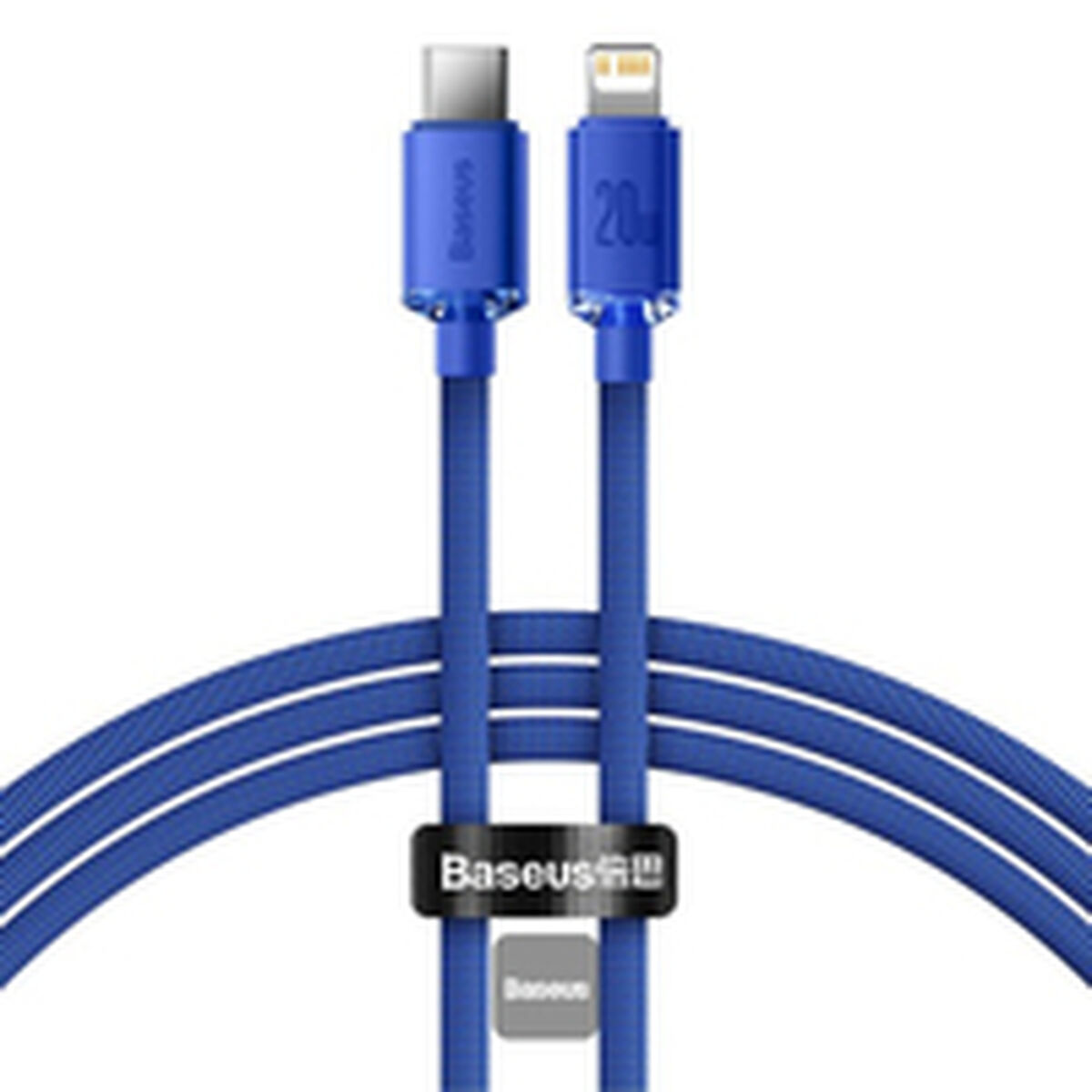 Image secondaire de Câble USB-C vers Lightning Baseus CAJY000203 Bleu 1,2 m