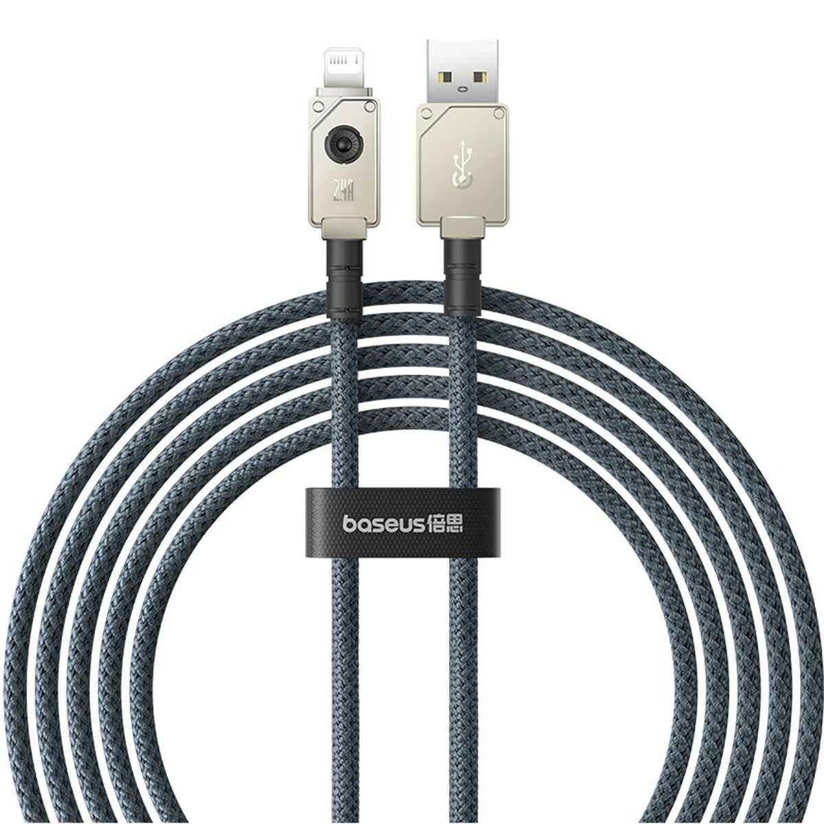 Câble USB vers Lightning Baseus P10355802221-01 Blanc 2 m