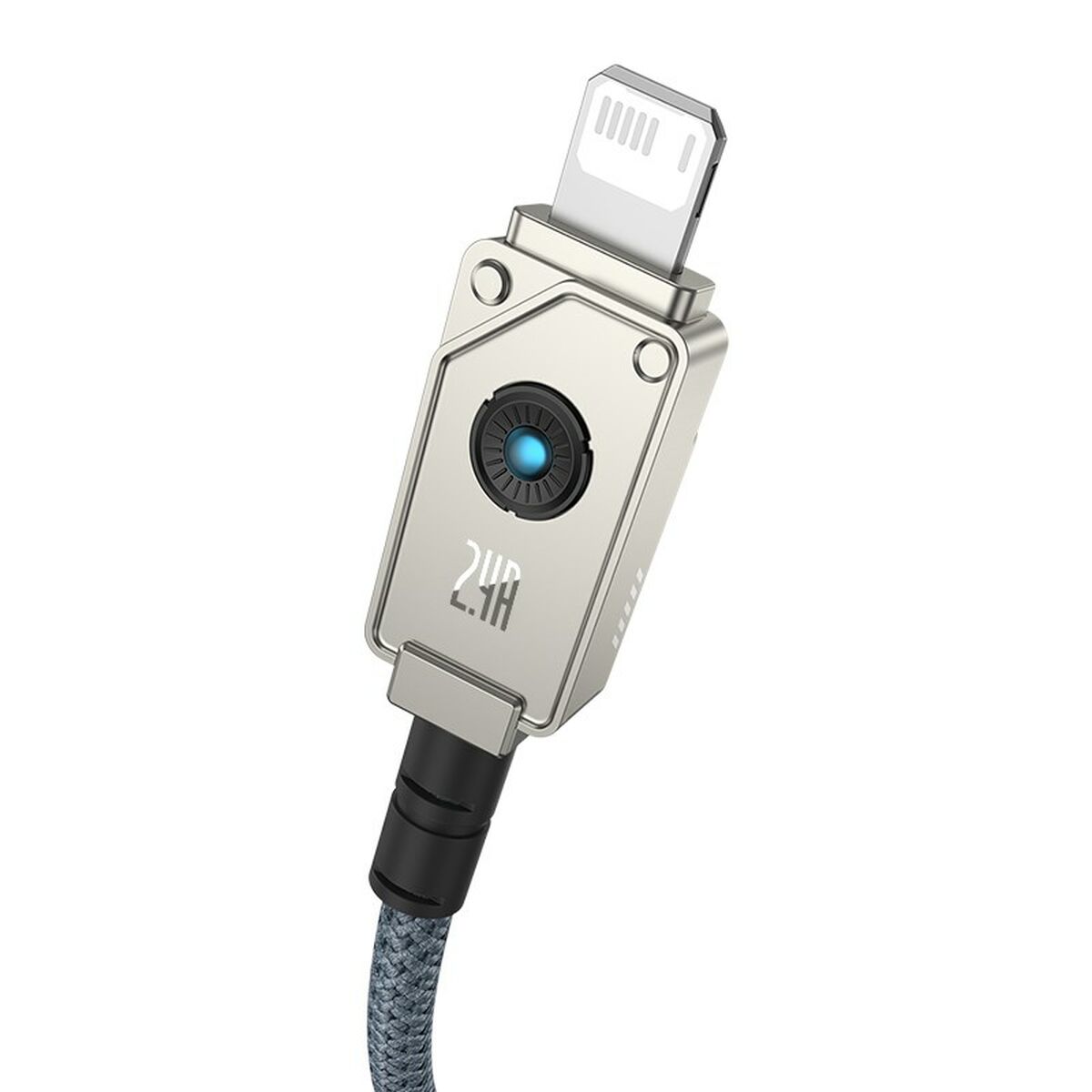 Image secondaire de Câble USB vers Lightning Baseus P10355802221-01 Blanc 2 m